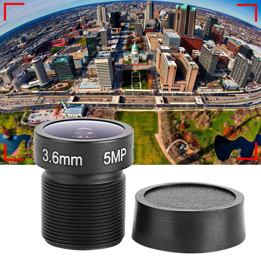 3.6mm Surveillance Security Camera CCTV Lens 90 Degree Wide Angle 5MP High Definition