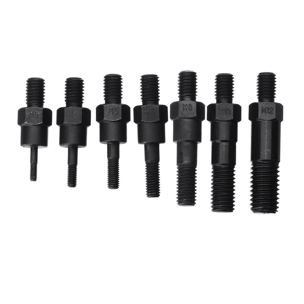 ALLSOME BT-607 16" Manual Riveter Gun Hand Rivet Tool Kit Rivet Nut Setting Tool Nut Setter M3/M4/M5/M6/M8/M10/M12