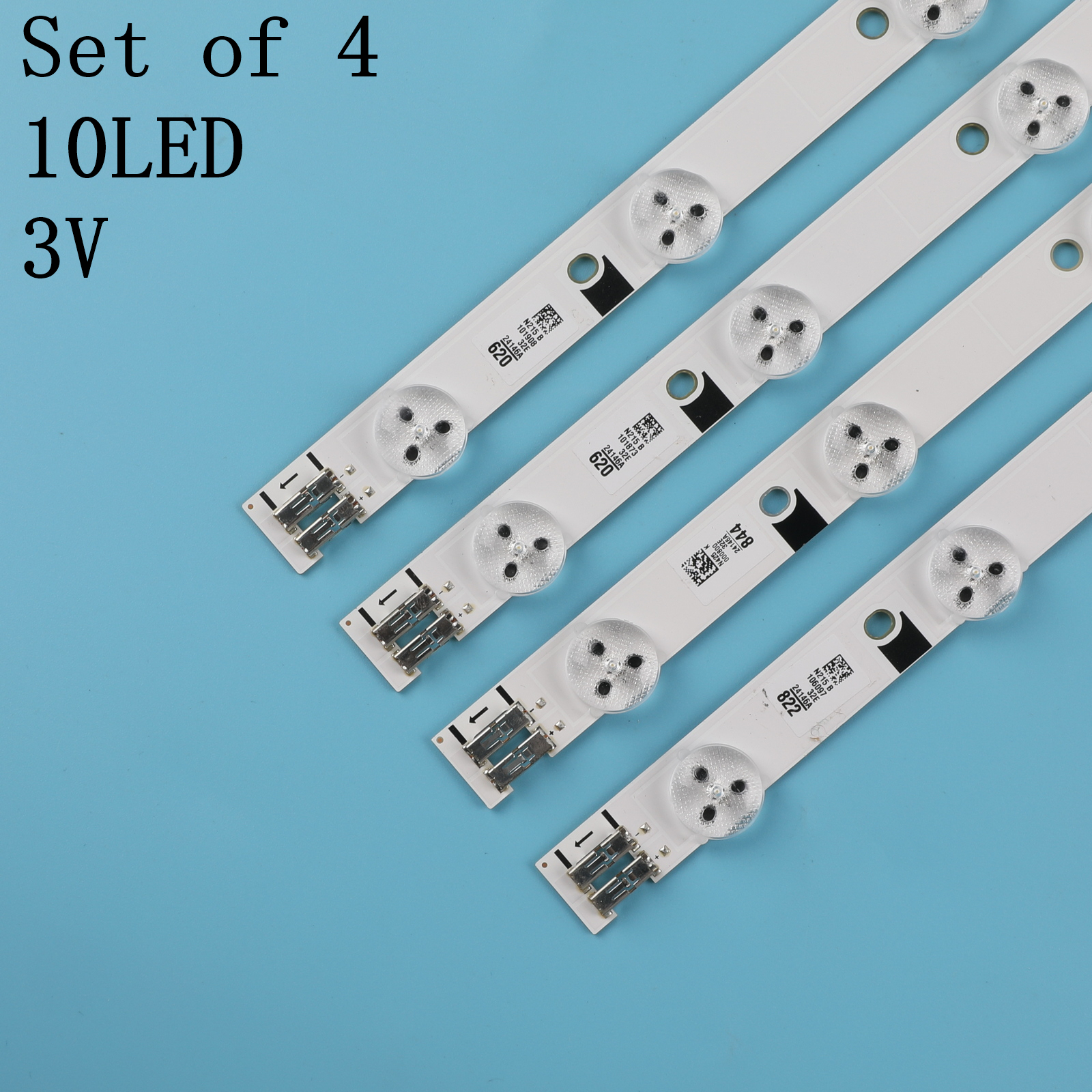 (New kit) 4pcs 10LEDs 580mm LED backlight strip for UE32EH5000KX D1GE-320SC1-R3 32F-3535LED-40EA BN96-24146A