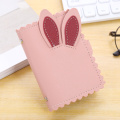 PU leather 24 men and women business card holder rabbit ear business card holder ID bag bank card holder gift card holder