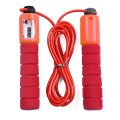 Adjustable Jump Rope with Counter Foam Padded Handle Sports Skipping Rope