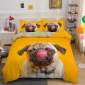 Home Textile Animal Series Dog 3D Bedding Single/ Full /Queen/King Set Bed Sheets Duvet Cover Quilt 2/3PCS