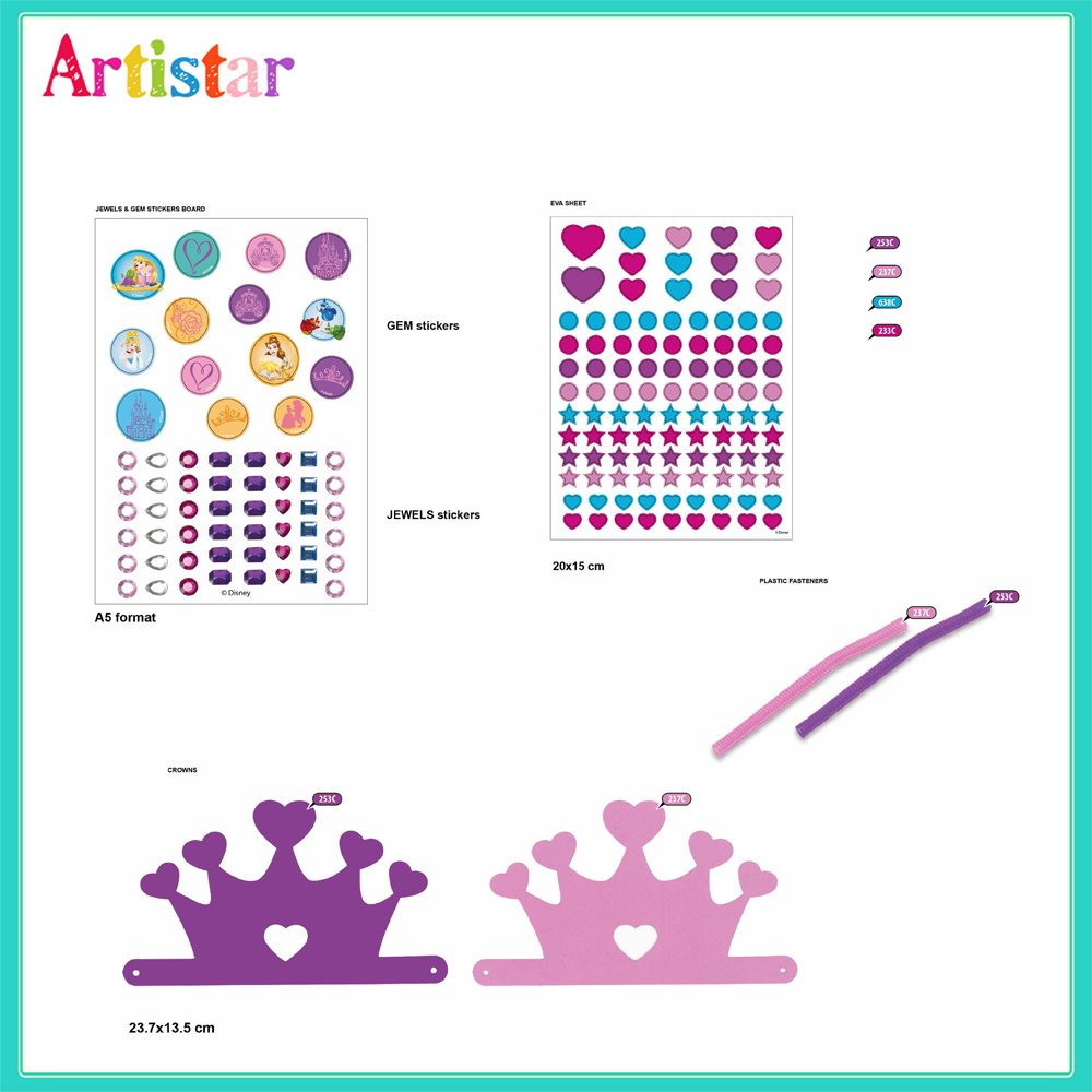 Disney Princess Crowns Attractive Art Set 2 Disney Princess Crowns Attractive Art Set 2