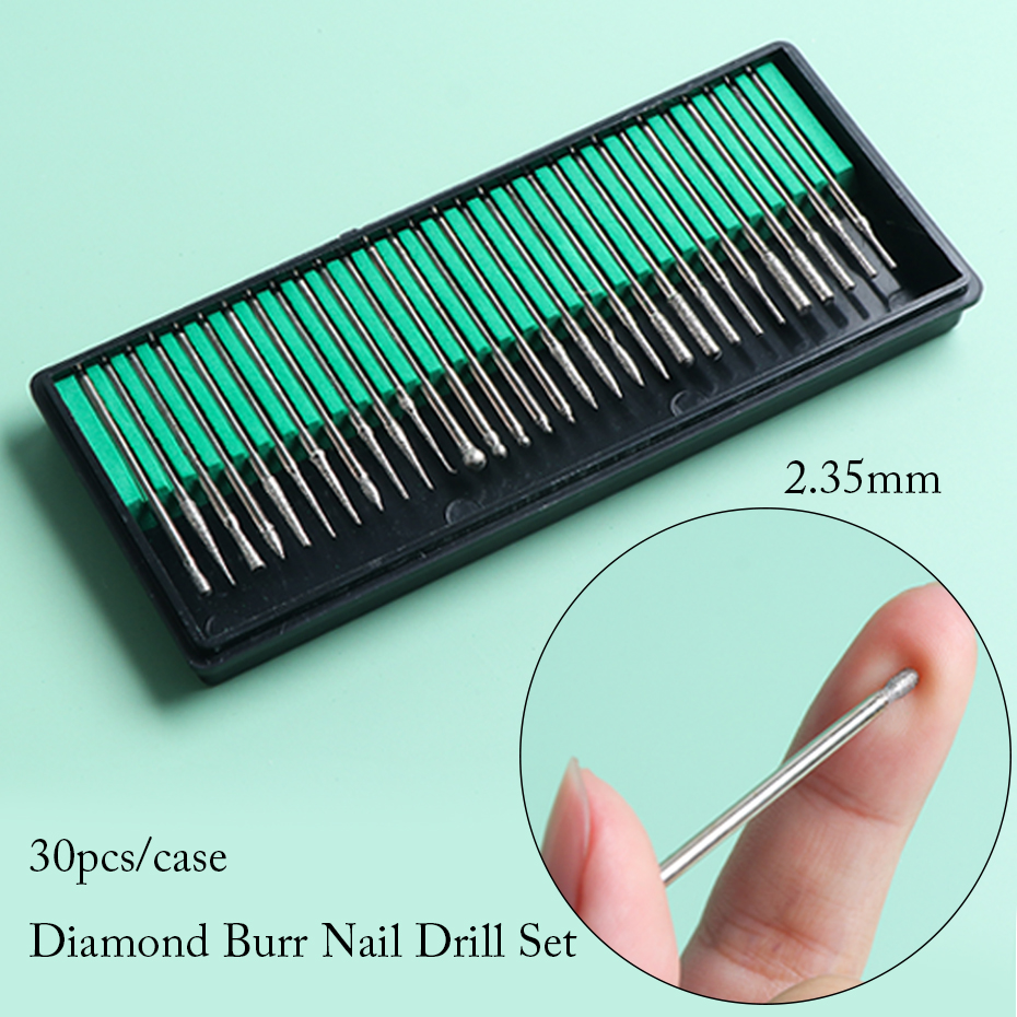 Electric Nail Drill Machine Set Grinding Equipment Mill For Manicure Pedicure Professional Strong Nail Polishing Tool LEHBS-011P