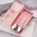 Stainless steel Shovel coffee spoon Set Creative tea-spoon Shovel dessert spoon Christmas Gift Tableware Ice Cream Tool