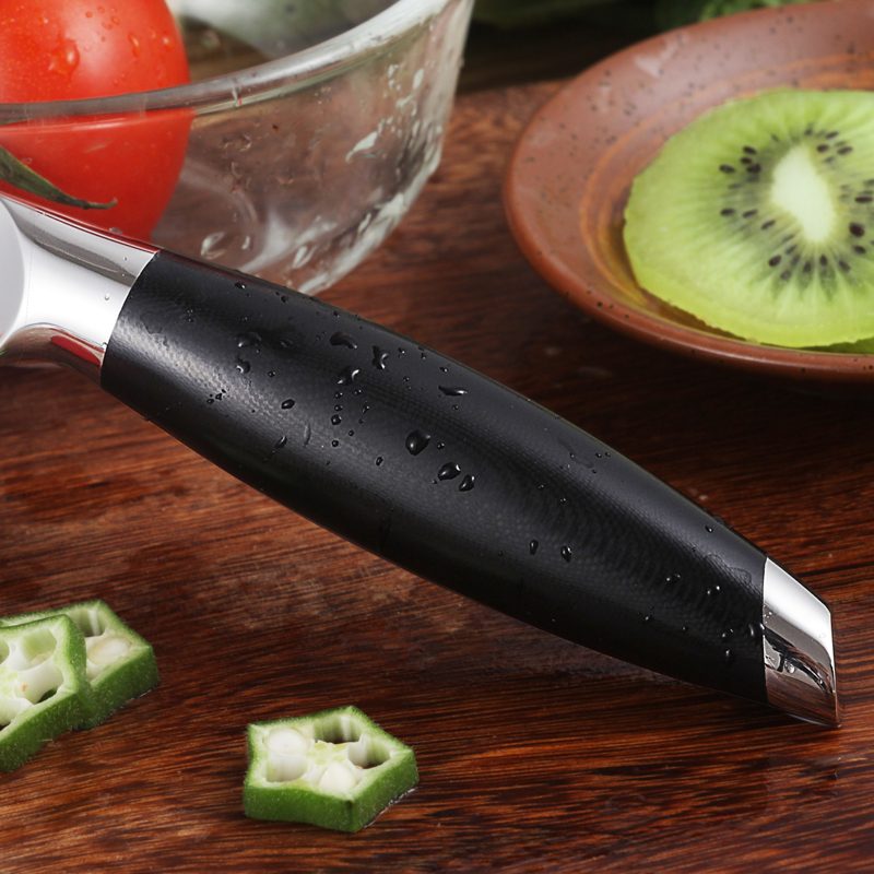 FANGZUO 440C Stainless Steel 3.5 Inch Paring Kitchen Knife Cooking Kitchen Tools Lasting Sharp with Excellent 3.5" Fruit Knife