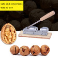 Manual Stainless Steel Nut Cracker Mechanical Sheller Walnut Nutcracker Fast Opener Kitchen Tools Fruits And Vegetables