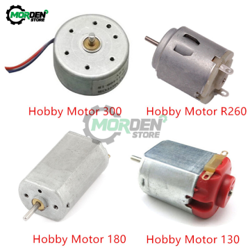 DC 1.5V 3V Hobby Motor 130 180 300 R260 DC Motor High Speed Hobby Toy Micro Motor High Torque for Smart Car Electronic DIY