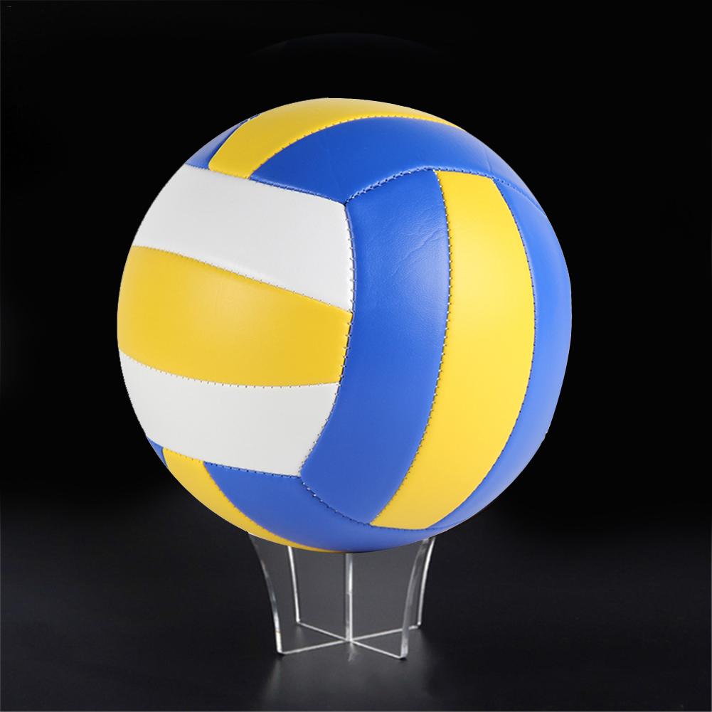 Acrylic Basketball Football Volleyball Support Soccer Rugby Ball Support Base Holder Equipment Sports Ball Stand Display