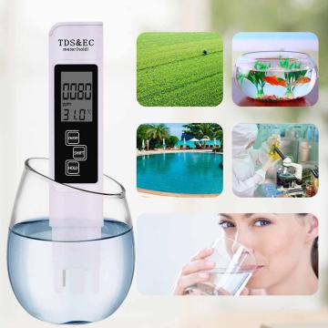 3 in 1 PH tester PH Meter Professional TDS EC Meter Digital LCD Water Testing Pen Purity Filter Water Quality Monitor 30% OFF