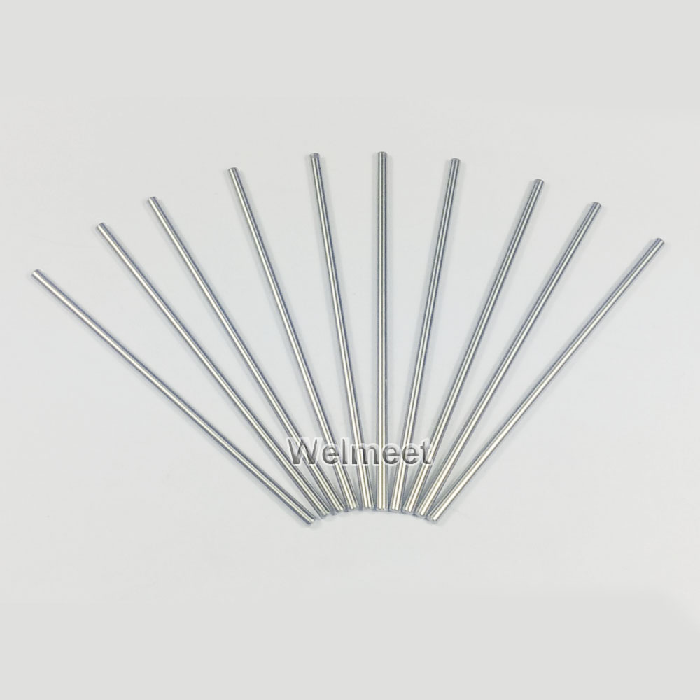 10pcs 10-160mm Φ3mm Stainless Steel Shaft Toy Model Car Transmission Gear Connecting Shaft Axle for DIY Accessories