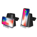 3 in 1 fast Q1 charger wireless charging stand dock pad for iPhone and Apple Watch AirPods / Samsung Universal Wireless Charger