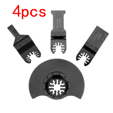 4pcs Saw Blade Oscillating Multitool Accessories Precision Saw Blades Accessories Saw Blades Power Wood Cutting Tool Bits