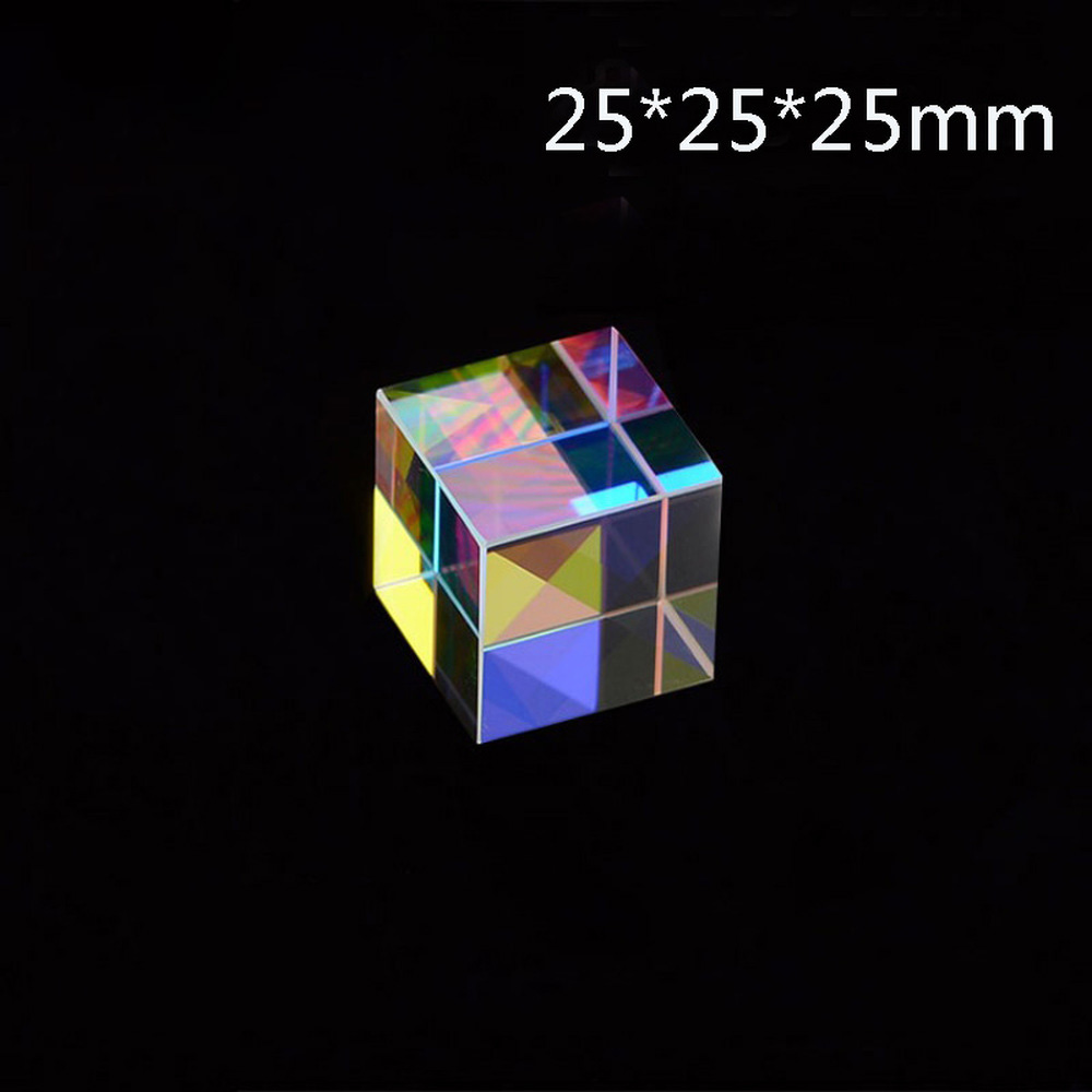 25* 25*25mm Cubic Prism of Light Universal Magic Cube Large Hanging Girl Girls for Children's Popular Science