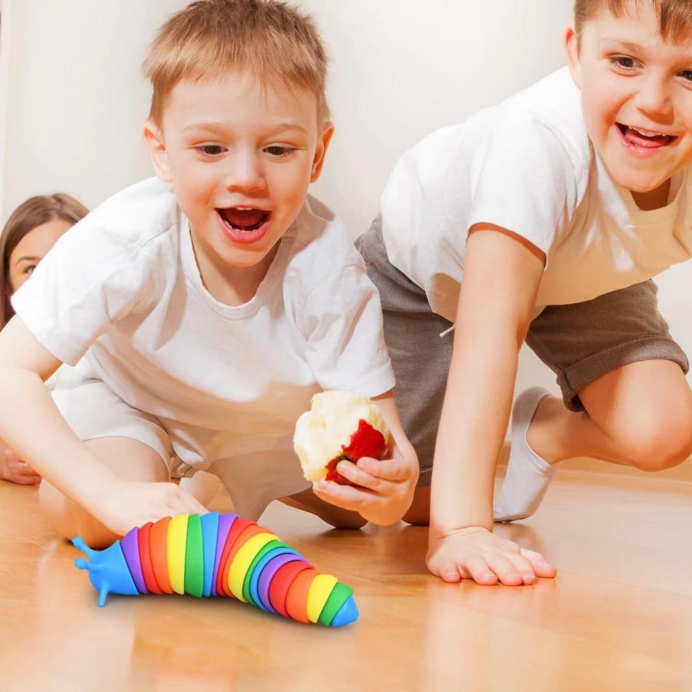 Bionic Decompression Caterpillar Can Be Changed Into A Variety Of Forms To Release The Child S Playful Nature