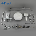 Frap Bathroom Faucet White Shower Faucet Rainfall Shower Wall Mounted Bathtub Shower Mixer Tap Shower Faucet Shower Set F2449