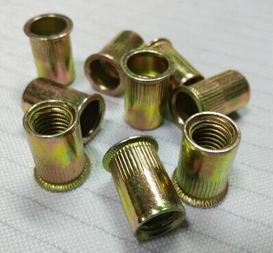 100PCS M5 rivet nuts column pattern rivet nuts knurled rivet nuts rivet nut