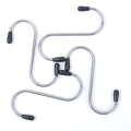 4Pcs Popular Powerful &quot;S&quot; Shape Stainless Steel Storage Hanger Hooks Organizer