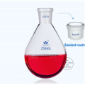 1PC Lab High borosilicate glass 50ml-2000ml #19 #24 #29 standard frosted mouth Thicken oval-shape bottom Glass Flask