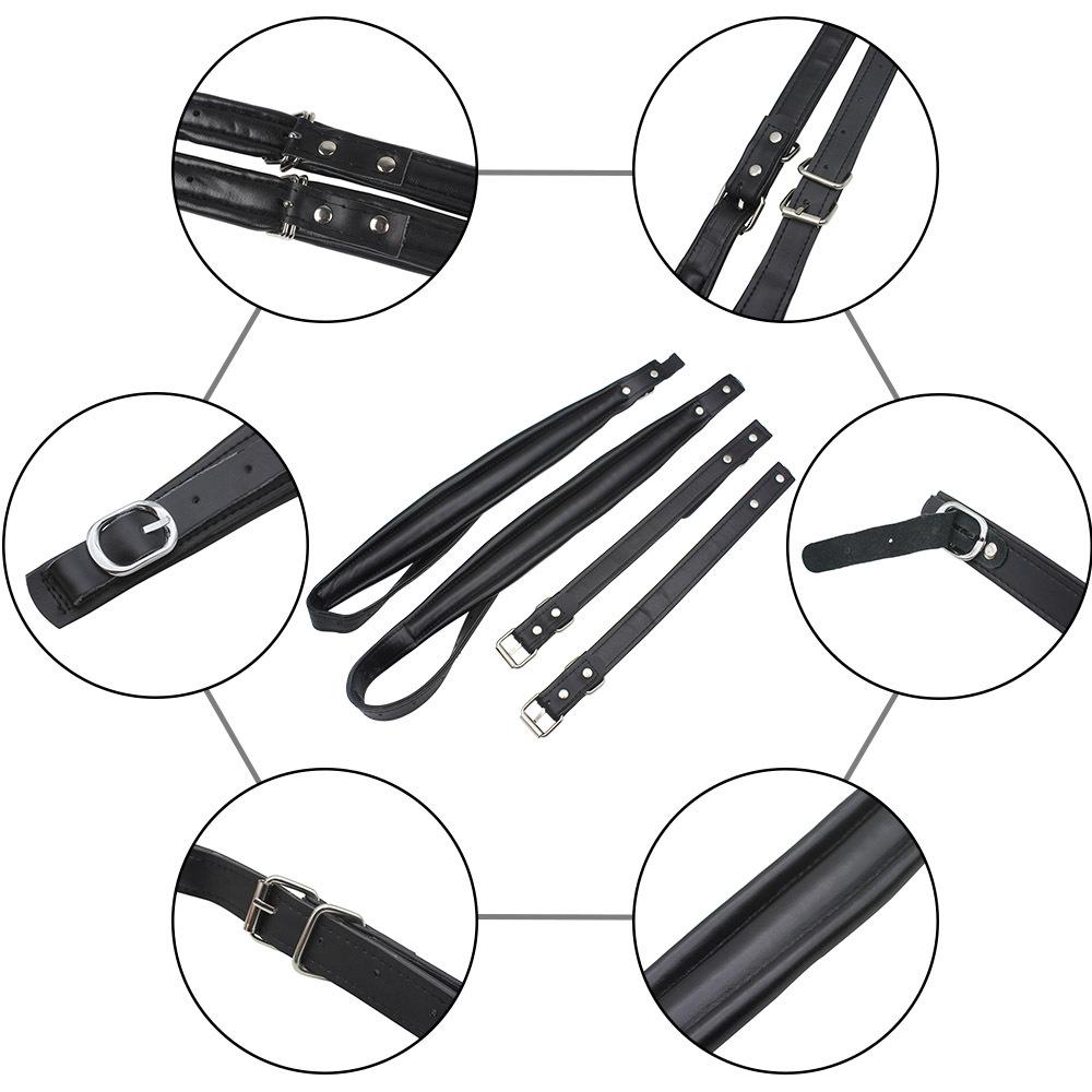 Waterproof Leather Accordion Straps Adjustable Shoulder Arm Thickened Belts Instruments for 16-120 Bass Accordion Instruments