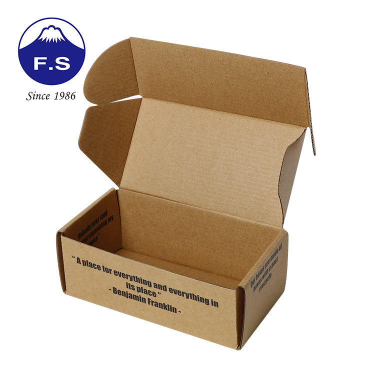 Black Color Printing Wholesale Cardboard Brown Shirt Boxes