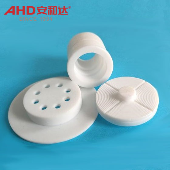 PTFE parts white color