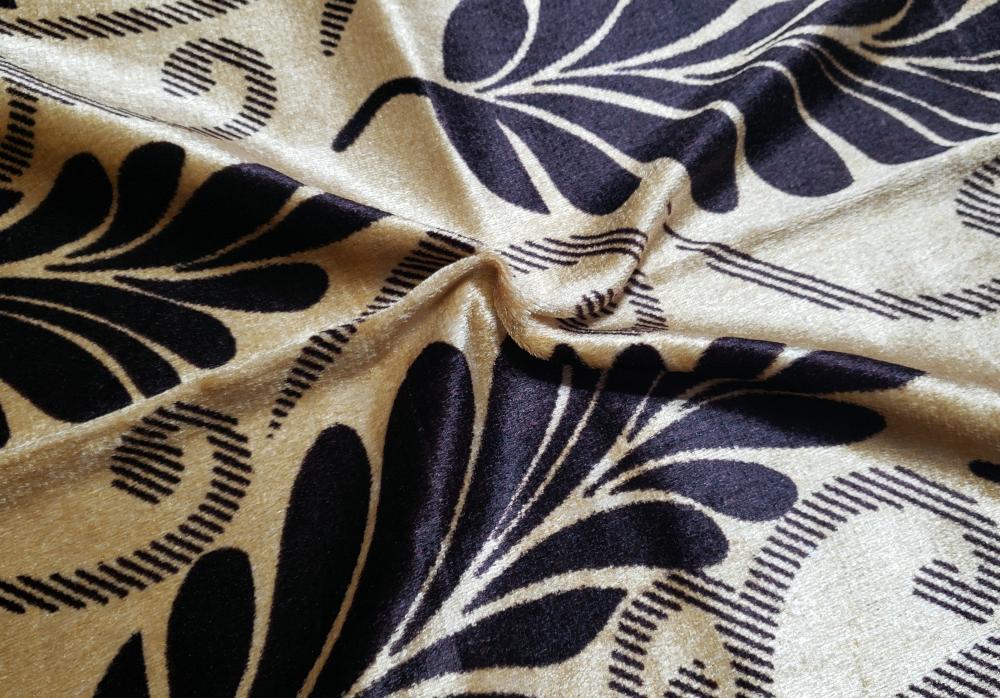 Warp Knitting Velvet Upholstery Fabric