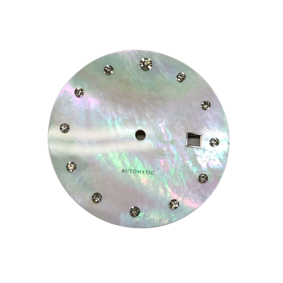 Stones hour markers MOP Watch dial