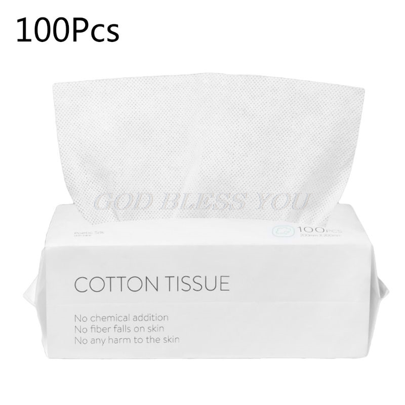 50/100pcs Disposable Face Towel Cotton Facial Tissue One-Time Makeup Wipes Facial Cleansing Drop Shipping