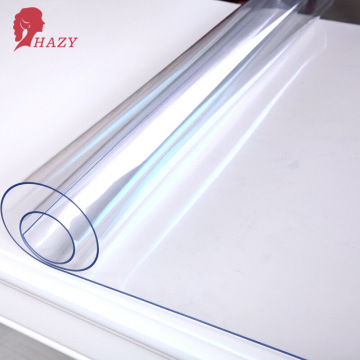HAZY PVC Table Cloths Transparent PVC Tablecloth Waterproof Soft Glass Rectangle Table Cover Mat Table Cloth Protect Table Mat