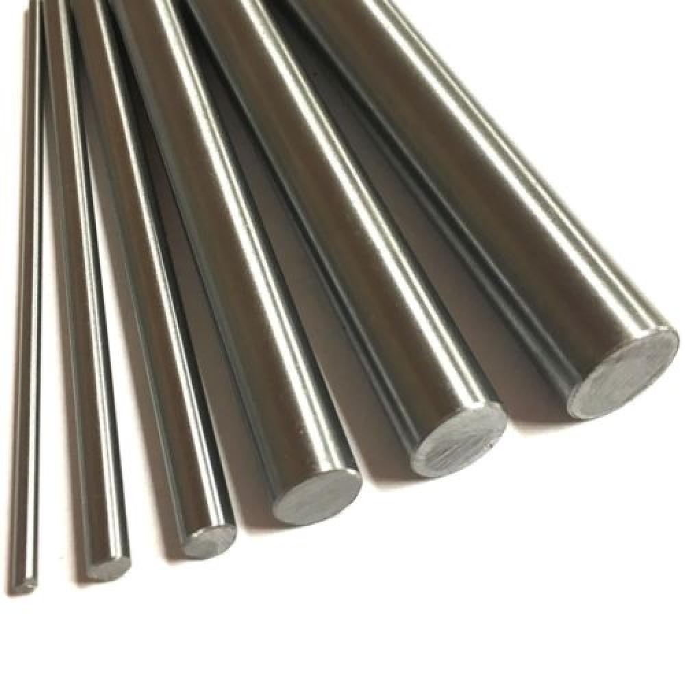 304 Stainless Steel Rod Bar Linear Shafts 5mm 6mm 7mm 8mm 9mm 10mm 12mm 15mm Dia Metric Round Bar Ground Stock 100/200/300/500mm