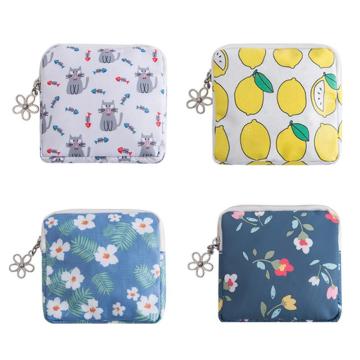 Multifunction Girls Sanitary Napkin Storage Bag Sanitary Pads Pouch Jewelry Credit Card Case Feminine Hygiene Product Organizer