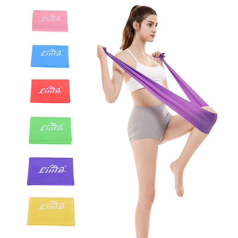 Gym Fitness Yoga Strength Training Women Latex Elastic Pull Up Resistance Loop Exercise Bands Workout Rubber Sport Equipment