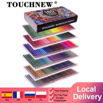 48/180 Watercolors Professional Color Pencils Set Artist Painting Sketching Wood Color Pencil School