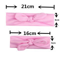 2Pcs/set Mother and Daughter Matching Headband Bow Knot Elastic Turban Hairband Headwear Baby Girls Hair Accessories