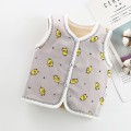 Autumn Winter Baby Plush Warm Vest Kids Boy Girl Cardigan Vest Children's Jacket Newborn Baby Thick Waistcoats Baby Clothing