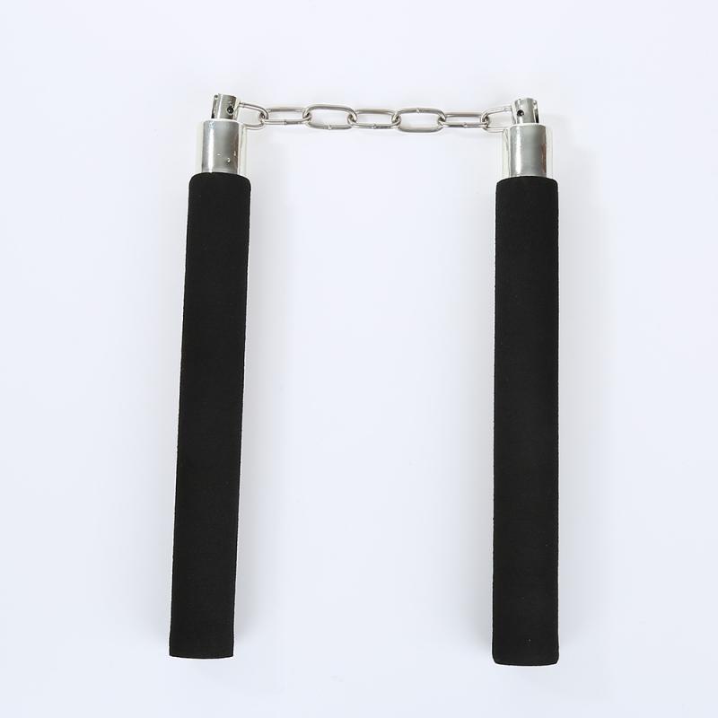 Practice Foam Nunchuck Nunchaku Stick Martial Weapon DU Martial Arts Martial Arts Products 1PC Metal Chain Training