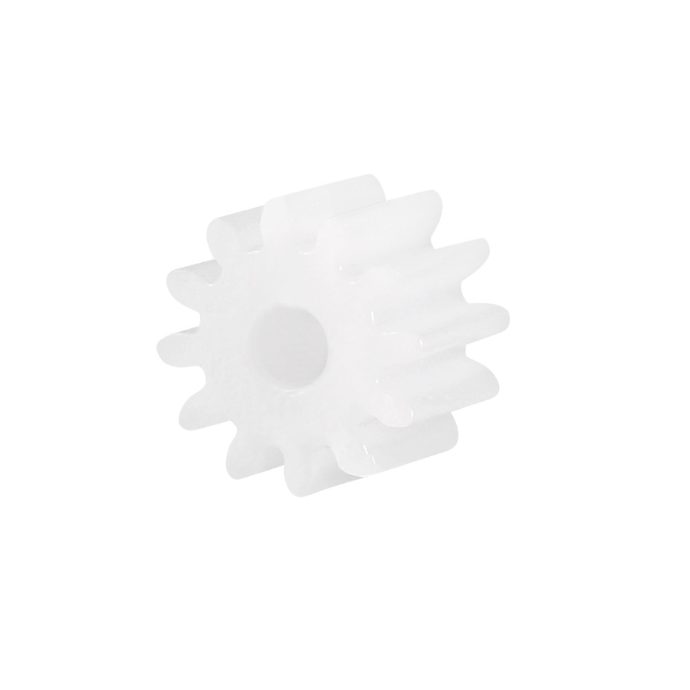 Uxcell 40Pcs 5x7/5x9mm 2mm Hole Diameter Plastic Shaft Gear 122/162A Toy Accessories with 12/16 Teeth for DIY Car Robot Motor