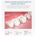 Oral Irrigator Water Flosser Dental Jet Teeth Cleaner Hydro Jet With 600ml Water Tank & 7 Nozzle