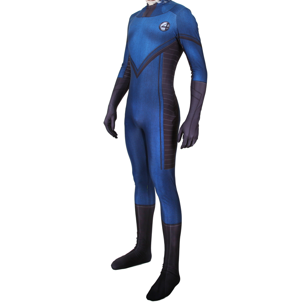 Movie Fantastic Four Cosplay Costume Superhero Zentai Bodysuit Suit Jumpsuits