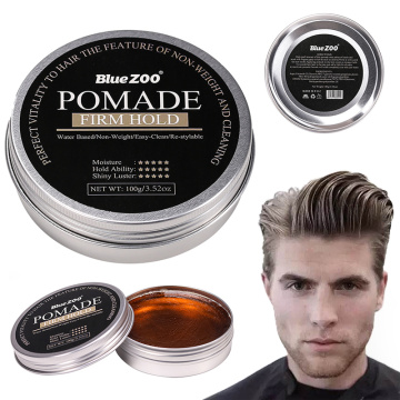 Beauty Clay Gel Men Strong Hold Hairstyle Matte Makeup Hair Styling Men Clay Gel Charming Hairstyle Gel Men Silky National TSLM2