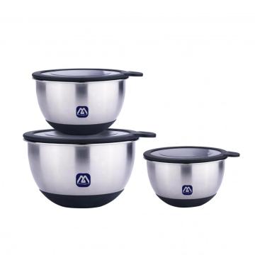 Homagico Flour Mixing Bowls with Airtight Lids