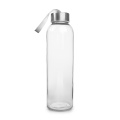 Custom portable 500ml sports glass water bottle wholesale
