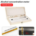 Alcoholmeter Alcohol Meter Wine Concentration Meter Alcohol Instrument Hydrometer Tester 3pcs/set