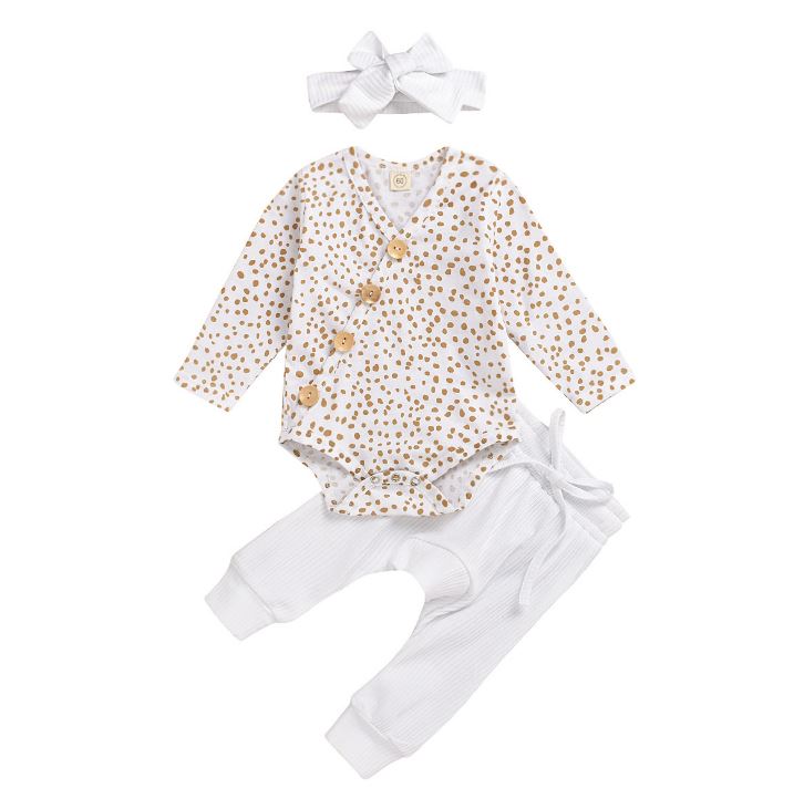 Newborn Baby Girl Clothes Set 0 3 Months Kids Infant Girl Clothing For Babies Clothes For Newborns Outfit Bodysuit Pant 3pc Suit