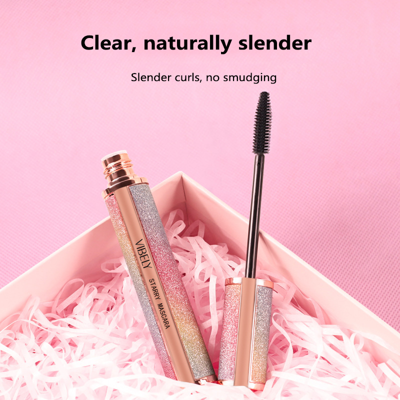 Mascara Makeup Eyelash Black Waterproof Fiber Mascara Eye Lashes Makeup 4d Silk Fiber Lash Mascara Long Curling