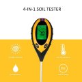 Soil pH Tester, 3/4 in 1 PH Light Moisture Acidity Tester Soil Tester Moisture Meter Plant Soil Tester Kit for Flowers