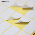15 Sheets 1680Pcs White Rectangle Blank Stickers Small White Sticky Labels Price Stickers Tags Blank Self Adhesive Stickers