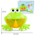 Kids Baby Birthday Gift Bubble Machine Big Frog Crab Automatic Bubble Maker Blower Music Bath Shower Toys For Baby