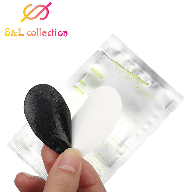 Purple Color Eyelashes Patches For Eyelash Extension 50 pairs Under Eye Pads Eye Gel Patch Lint-free Eye Tips Sticker Patches